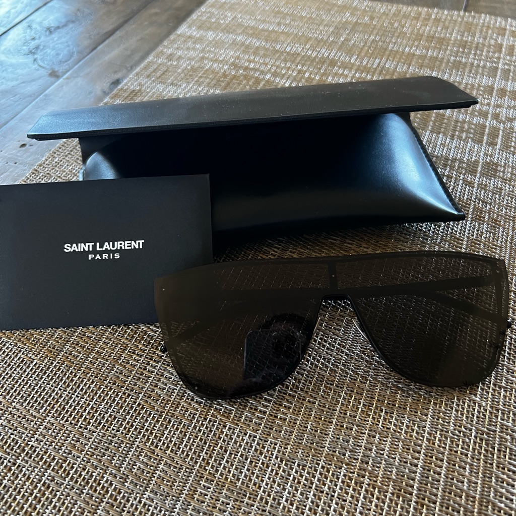 Brand New Saint Laurent 99mm Flat Top Sunglasses
